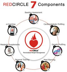 Red Circle 7 Components